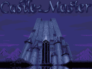 Castle Master title screen for Amiga